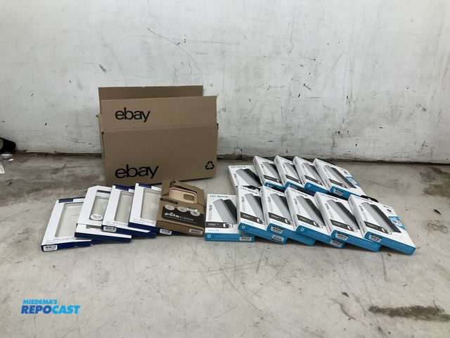 Lot 2-73459 - Lot of various phone cases including speck foldable case, insignia clear cases, and more