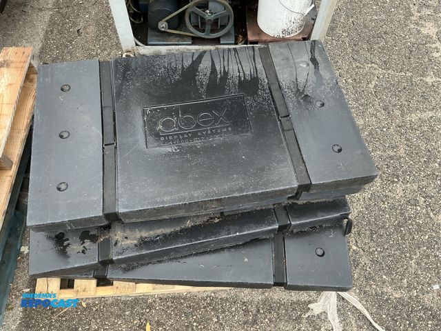 Lot 2-69652 - Lot of four abex display systems shipping case. Approximately 50x29x3.5 inches