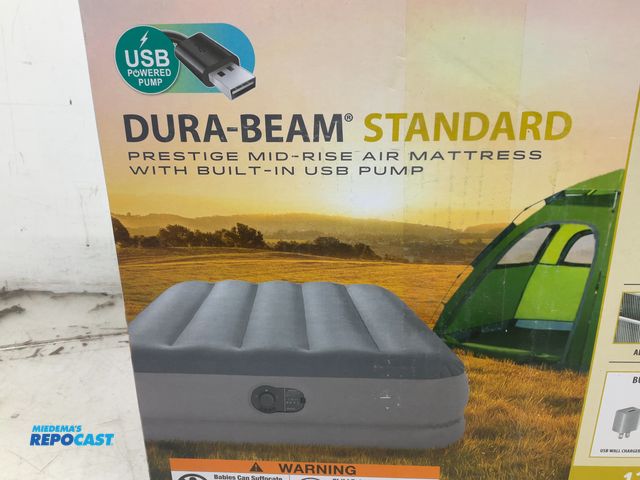 Lot 2-96389 - Intex dura-beam standard 12” twin air mattress