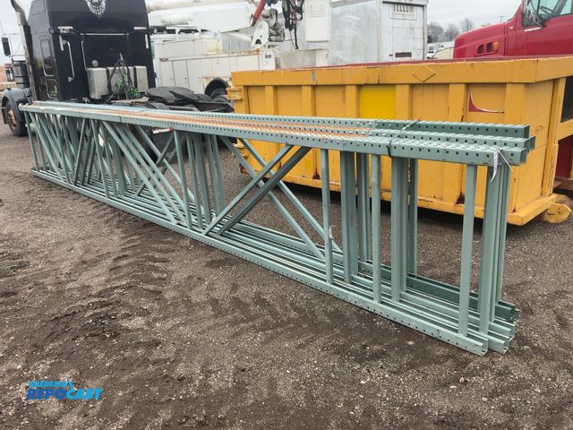 Lot 2-33095 - (6) Used Interlake 44” Deep x 25’ Tall Pallet Racking Uprights