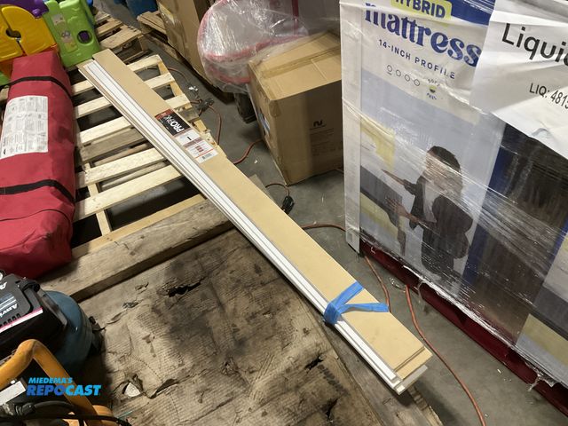 Lot 2-27671 - (7) ProPak 1/2” x 3-1/2” pre-primed baseboards