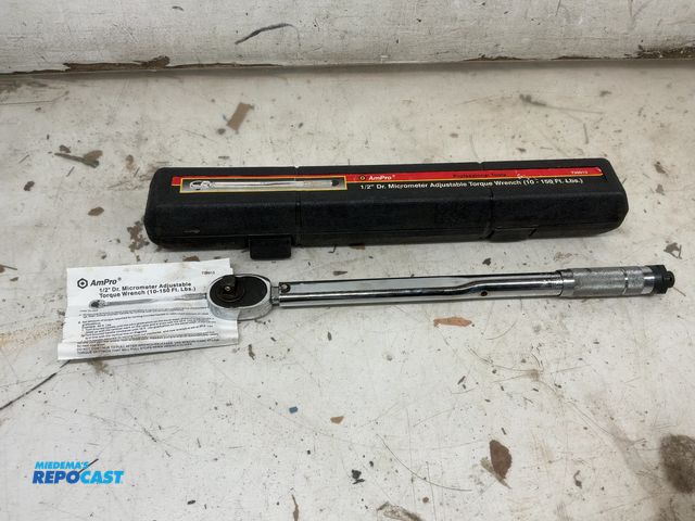 Lot 2-19405 - T39913 Ampro 1/2” adjustable torque wrench