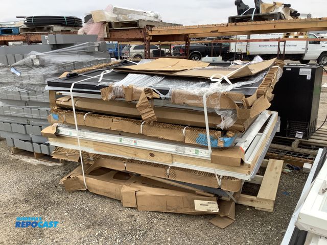 Lot 2-60847 - Approximately 12 Various color framed windows, sizes include: 61”x73”, 38”x75”, (brands include: Wes...