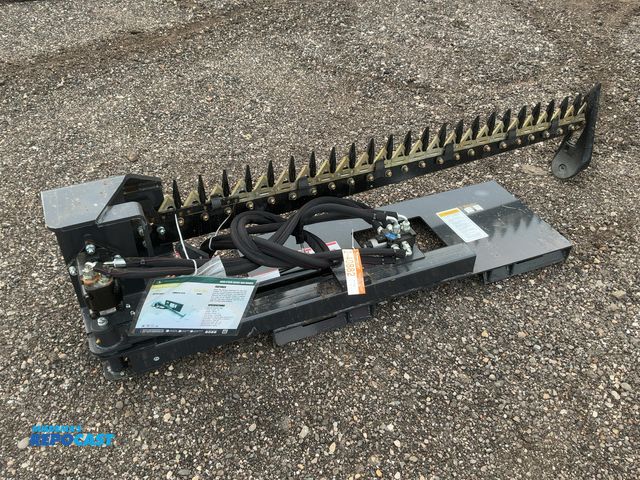 Lot 2-40882 - New Wolverine Model SBM-12-72W Sickle Bar Mower Skid Steer Attachment, 16-20 GPM, 400 lbs, 72" Sickl...