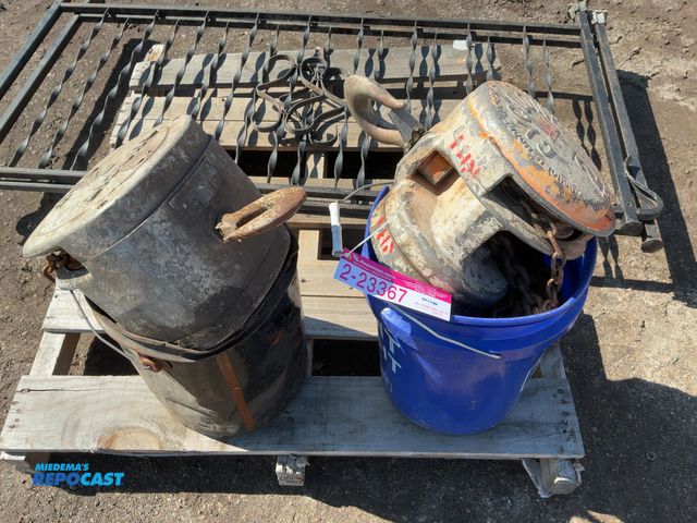 Lot 2-23367 - (2) 2-Ton Chainfalls, Budgit and Cyclone