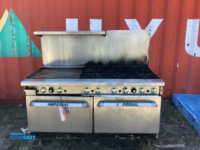 Lot 2-75096 - Imperial Unknown Model Stainless Steel Oven/Burner
