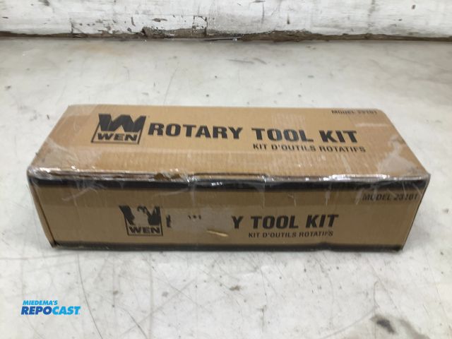 Lot 2-13769 - WEN 23101 1-Amp Variable Speed Rotary Tool with 100+ Accessories