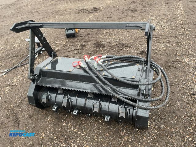 Lot 2-41585 - New SDLANCH Mulcher Head Mini Skid Steer Attachment, Approx. 36" Cut, Approx. 4' Wide Overall, Has B...