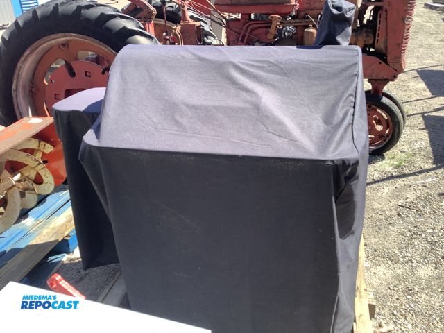 Lot 2-76362 - Black Charcoal Grill with cover