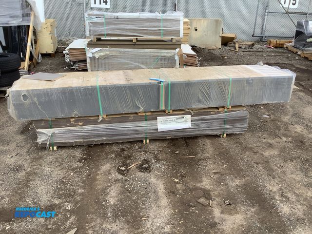 Lot 2-93763 - Approximately 225 Lot of 2 sets of plywood including 9’.25”x3”x.75”, and 7’1”x5 7/8”x.25”