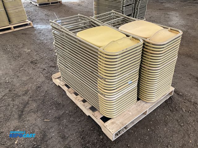 Lot 2-21857 - Approximately 50 Plastic Folding Chairs Metal Frame