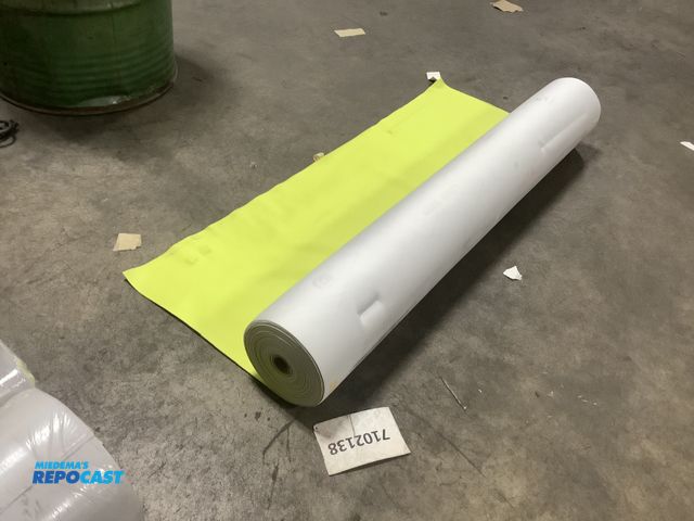 Lot 2-18137 - Roll of marine quality vinyl covering approx. 40 yards  - 55” long