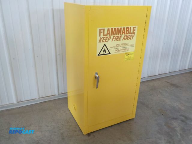 Lot 2-34231 - Eagle safety storage cabinet. 16 gallon capacity. 23" w x 18"d x 45" h