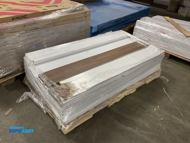 Lot 2-27276 - (25 boxes) of Digital Print RIGID CORE WATERPROOF FLOORING, 7.56" x 60.31" x 6mm (incl.1mm IXPE), DP...