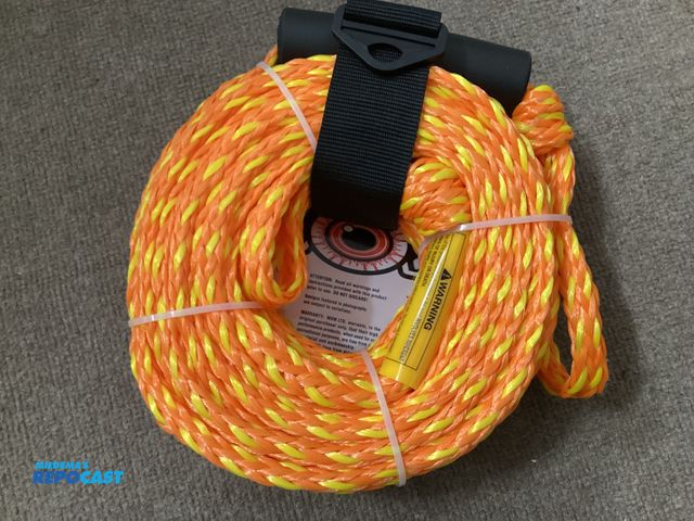 Lot 2-19005 - New New WOW 60 foot 4K towable Rope. This rope is custom-made to tow any tube up to four riders. Thi...