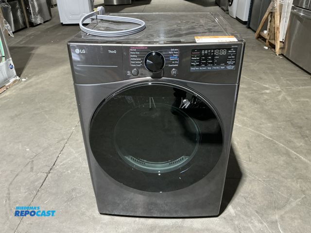 Lot 2-46443 - Scratch & Dent Electric LG DLEX4080B Dryer