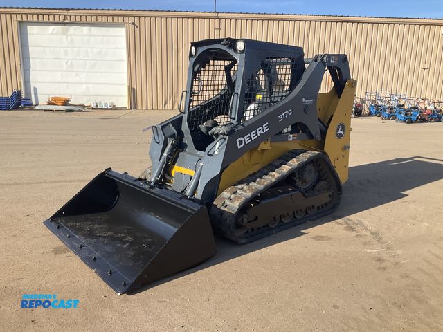 Lot 2-33341 - Deere 317G Track Skid Steer