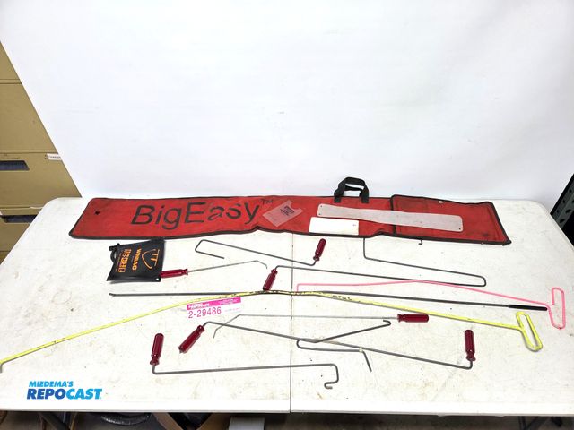 Lot 2-29486 - Big Easy Automotive kit for locksmith, break-in tools.