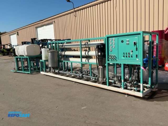 Lot 2-20537 - Reverse Osmosis System, 15,289 Metered Hours, Two Grundfos CRN 32 Pumps Powered by Baldor 20hp 230/4...