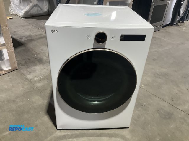 Lot 2-46411 - Scratch & Dent Electric LG DLEX6500W Dryer
