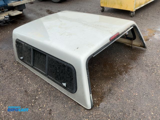 Repocast.com - Lot 2-42659 - Used Fiberglass Truck Topper, Missing Rear ...