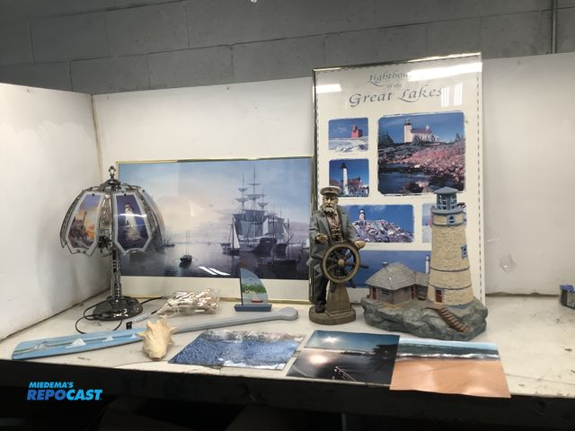 Lot 2-64376 - Nautical and Maritime Stagimg Decorations, Original unframed photos: *Winter snow/sand, *Pontoon sun...