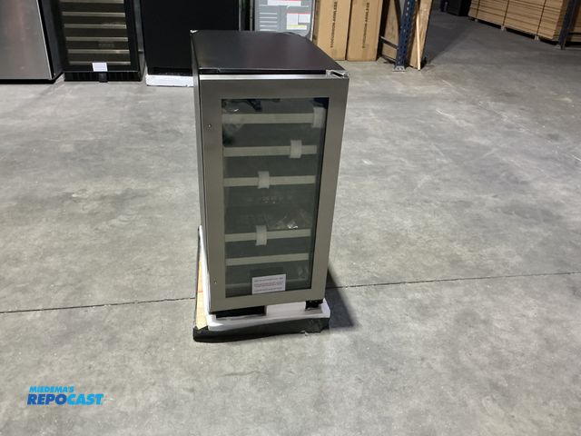 Lot 2-22646 - Scratch & Dent Vinotemp EL-WCU113-03 Connoisseur Series Compact 28-Bottle Dual-Zone Wine Cooler