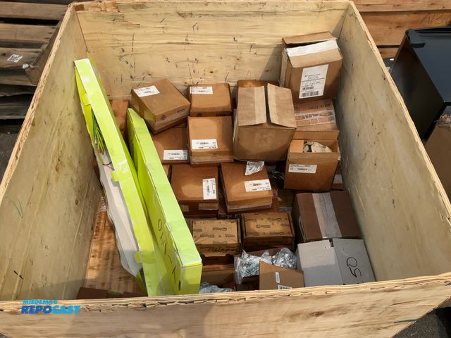Lot 2-11133 - Crate of miscellaneous items including 2-stage gas valves, dometic 10x1 screw kits, Ingersoll dresse...