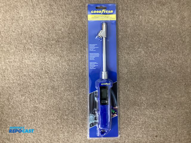 Lot 2-63241 - New GOODYEAR Heavy Duty Digital Tire Pressure Gauge. Good for cars, trucks, motorcycles, and recreat...