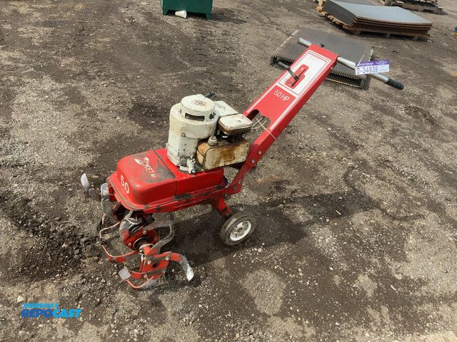 Lot 2-34939 - 5hp Gas Engine Rototiller, Model VT35-5, 26” Path, Forward and Reverse Tine Control, Engine Turns Ov...