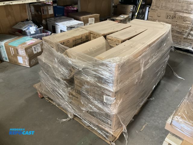 Lot 2-34704 - Skid Lot of Eaton Halo 4” LED Retrofit Recessed Downlights