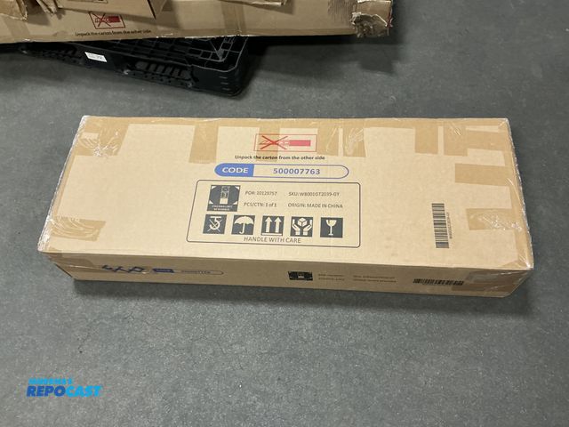 Lot 2-96672 - Brand New Light Grey Wooden Furniture, unknown type