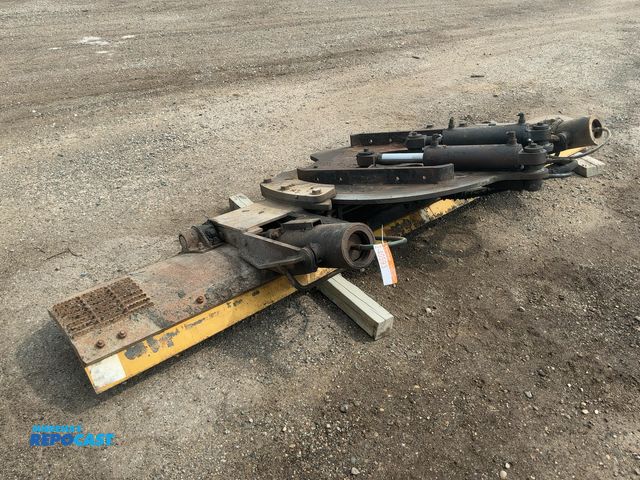 Lot 2-40593 - 12' Heavy Duty Belly Scraper Blade off a County Truck, hydraulic angle, hydraulic blade lift/lower, ...
