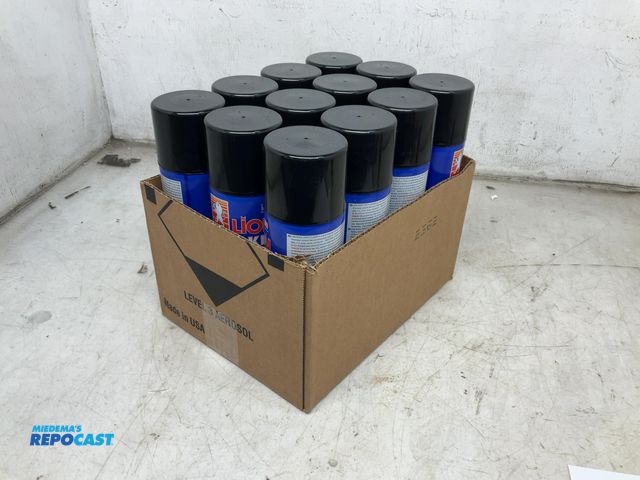 Lot 2-18558 - (12) 14oz Cans of Lion Brake Parts Cleaner