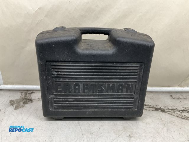 Lot 2-33044 - Craftsman Tool kit. Includes a 14.4V DC 5&amp;1/2" TRIM.SAW MODEL 973.113080, a 3/8-in. DrilDriver S...
