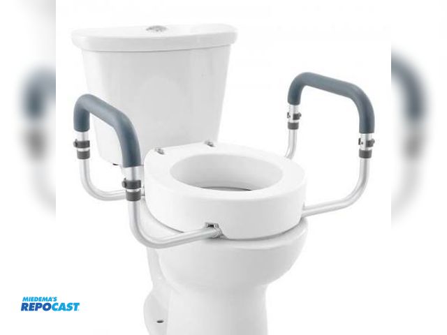 Lot 2-27595 - vevor raised toilet seat model FBL760599