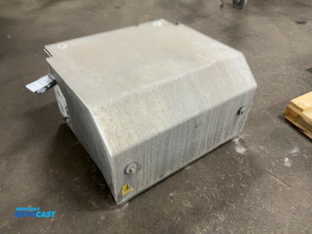 Lot 2-11978 - Frame Mounted Battery Box with Brackets, approx. 26-1/2”x23-1/2”x15” tall overall