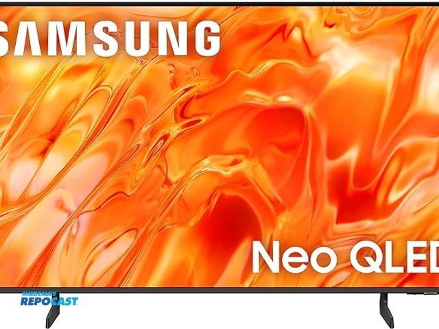 Lot 2-76989 - Samsung .  43" flat screen tv model#QN70H