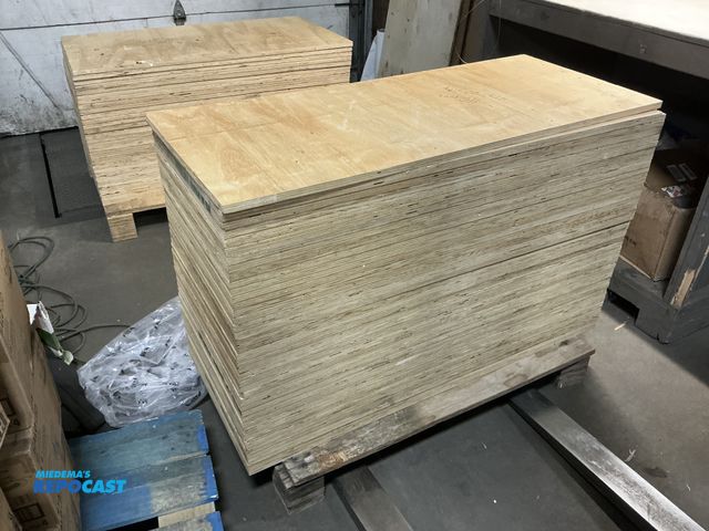 Lot 2-35583 - 40 Pieces of Plywood, 47 1/4” - 20- 3/4