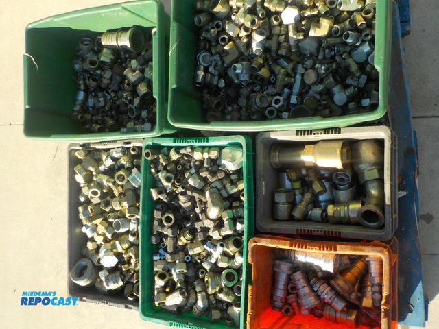 Lot 2-33875 - Lot of Hydraulic Fittings, Quick Couplers, Hose Fittings, Most of All Appear to be New