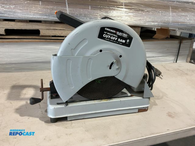 Lot 2-45957 - Chicago Electric  14” Industrial Cut-Off Saw Electric Powered