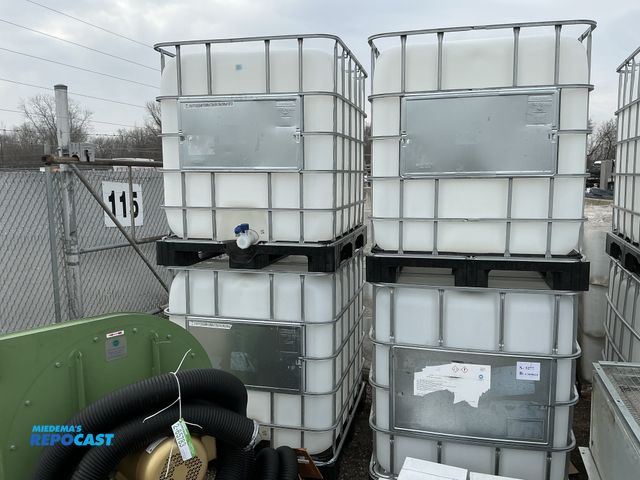 Lot 2-60572 - Lot of (4) IBC Totes