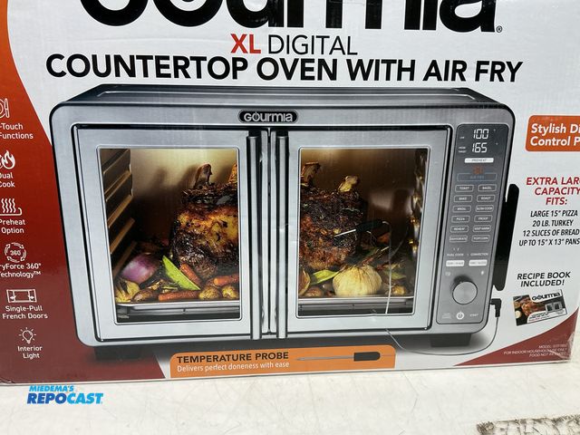 Repocast.com - Lot 2-21959 - Gourmia XL Digital Countertop Oven with ...
