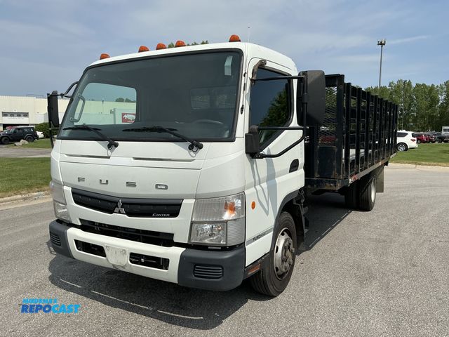 Lot 2-62623 - 2019 Mitsubishi Fuso Canter Flatbed Truck