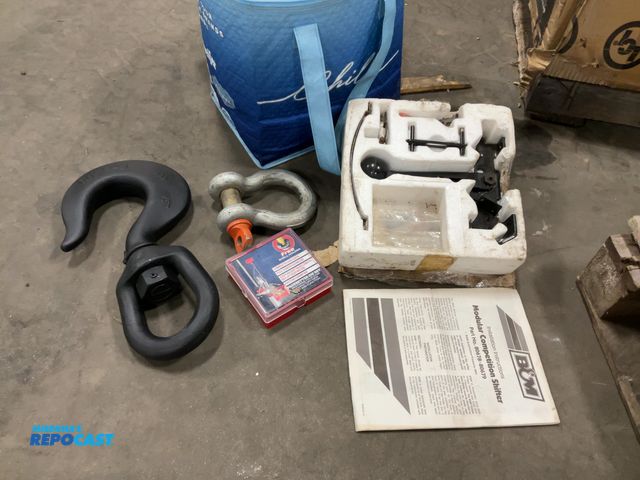 Lot 2-92260 - Lot of miscellaneous industrial and factory parts and accessories including, vintage new old stock B...