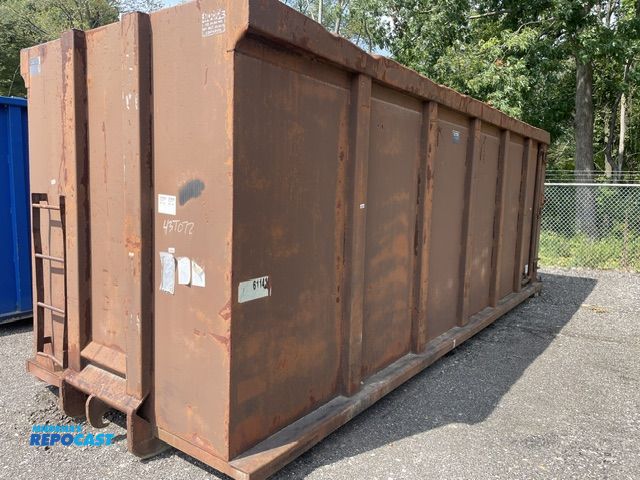 Lot 2-72787 - Used 40 yard roll off container. May need repair.