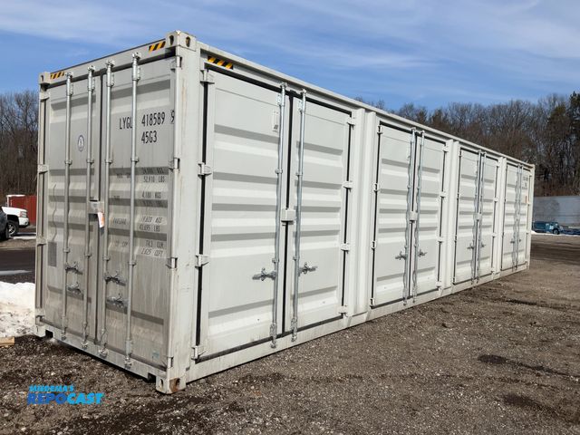 Lot 2-44446 - 2025 High Cube Metal Shipping/Ground Container