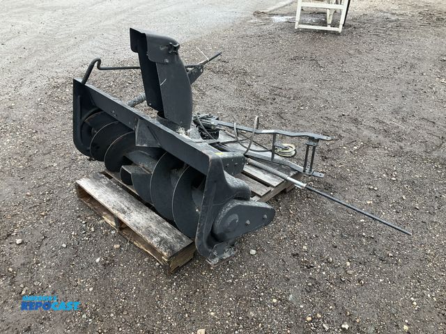 Lot 2-41126 - 42” Simplicity snowblower attachment for older Simplicity riding garden tractors, manual chute direc...