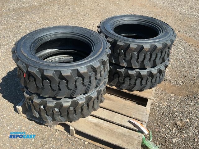 Lot 2-40835 - (4) New Loadmaxx Size 10-16.5 Skid Steer Tires, 10 ply rating