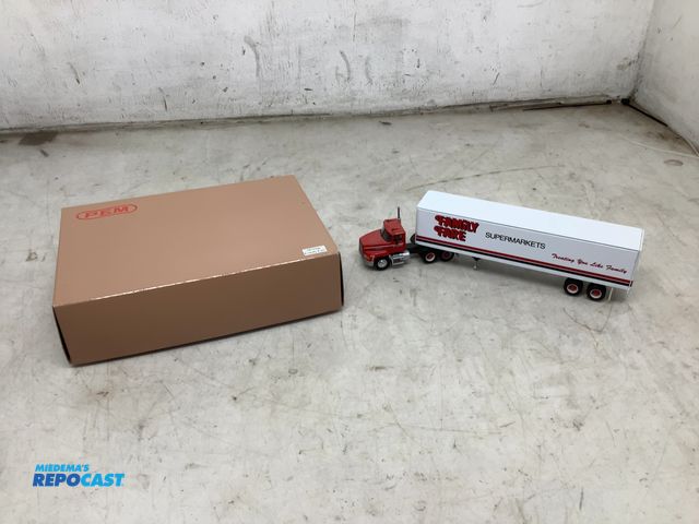 Lot 2-35399 - Pem Family Fare supermarkets vintage die-cast semi- truck